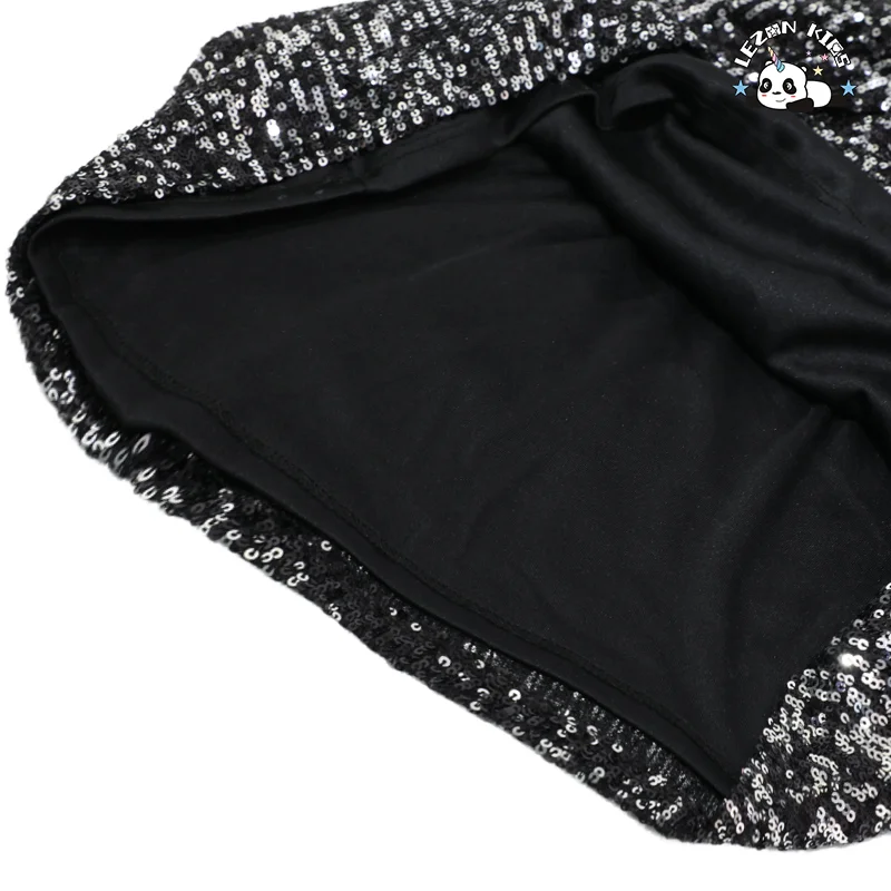 LEZONKIDS - Wholesale High Quality Sparkle Sequin Spaghetti Strap Party Girls Dresses 2-12 Children Clothing